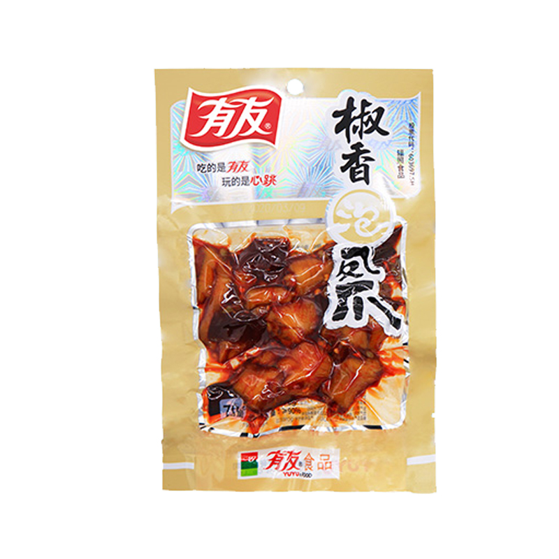 有友椒香泡凤爪70g鸡爪鸡脚休闲零食小吃