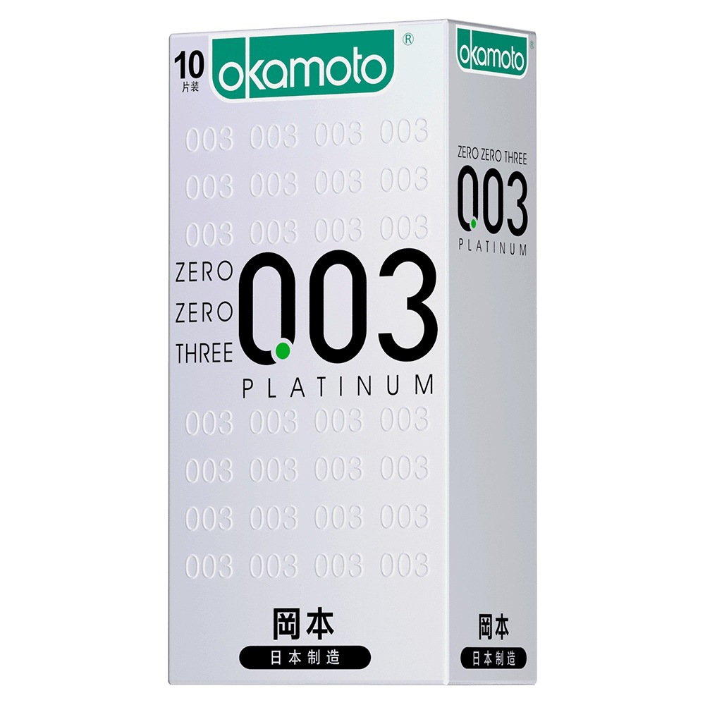 冈本安全套 0.03系列OK白金超薄款 10片装