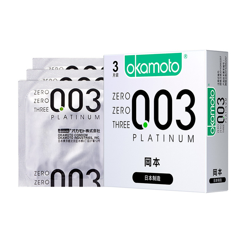 冈本安全套 0.03系列OK白金超薄款 3片装