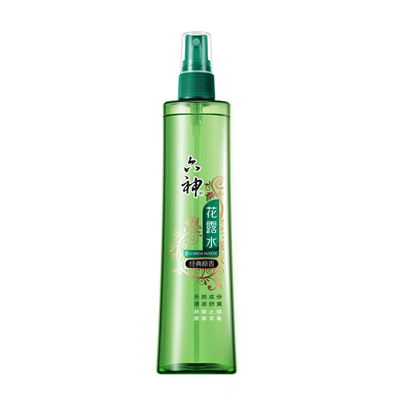 六神【止痒喷雾】经典原香花露水(玻璃瓶同款 防痱 祛味 户外)180ml*5 5瓶装