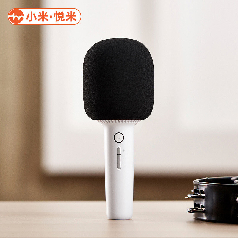 悦米无线麦克风2 小平米适用 露营K歌宝 蓝牙音响 话筒 唱放一体 F005【不支持电视】