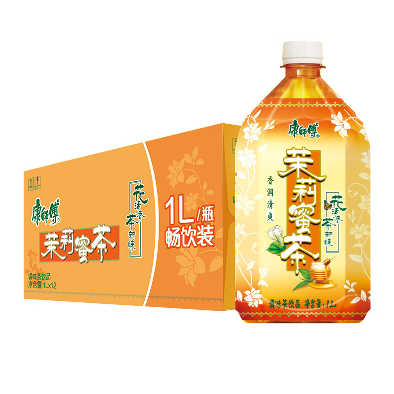 康师傅茉莉蜜茶1L*12