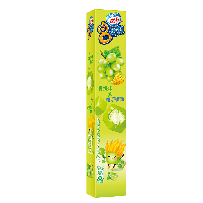 雀巢8次方青提佛手柑味雪糕84g*18支/件