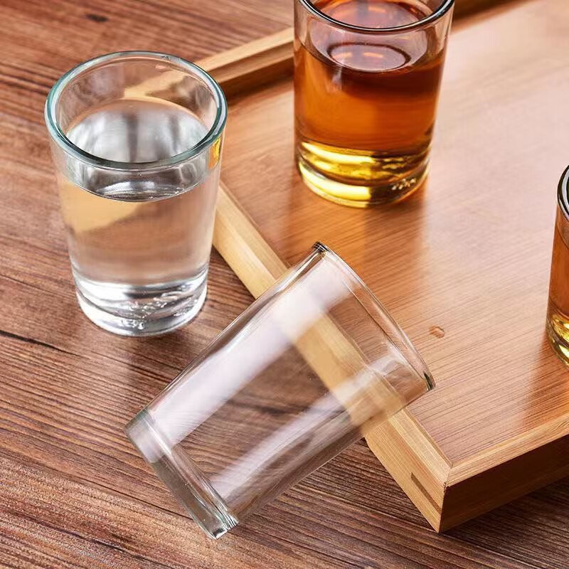 云公子小酒杯白酒杯啤酒杯烈酒杯酒盅玻璃杯125ml单个