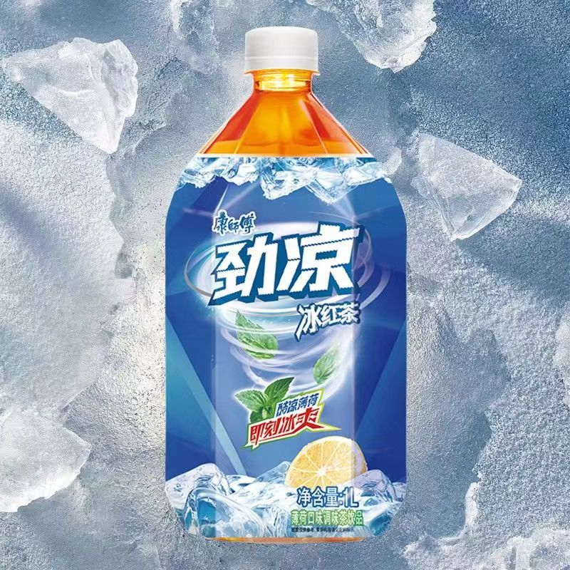 康师傅 劲凉冰红茶1L/瓶