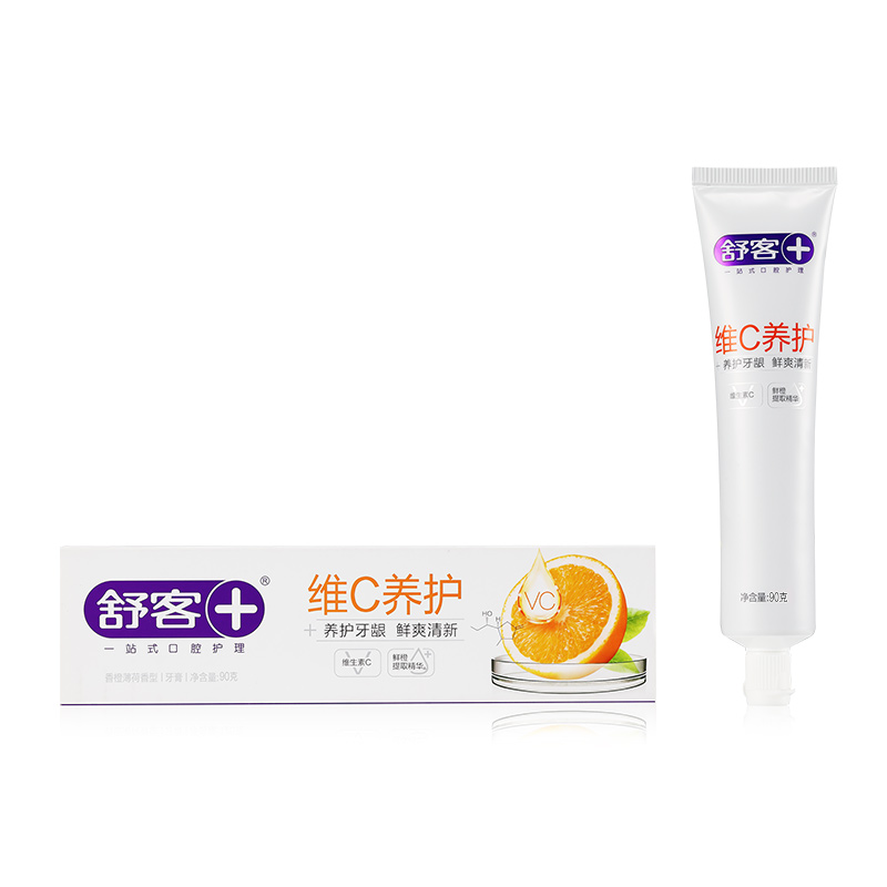 舒客维C养护牙膏90克*6支