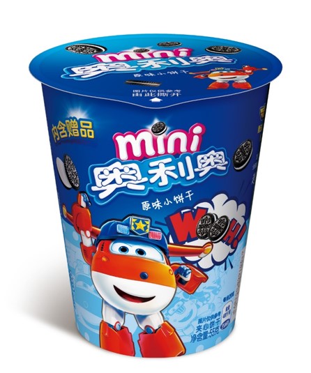 奥利奥 mini夹心小饼干原味 55g/桶 整箱24个
